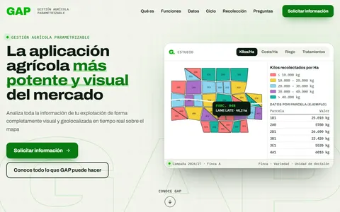 Página de inicio de GAP