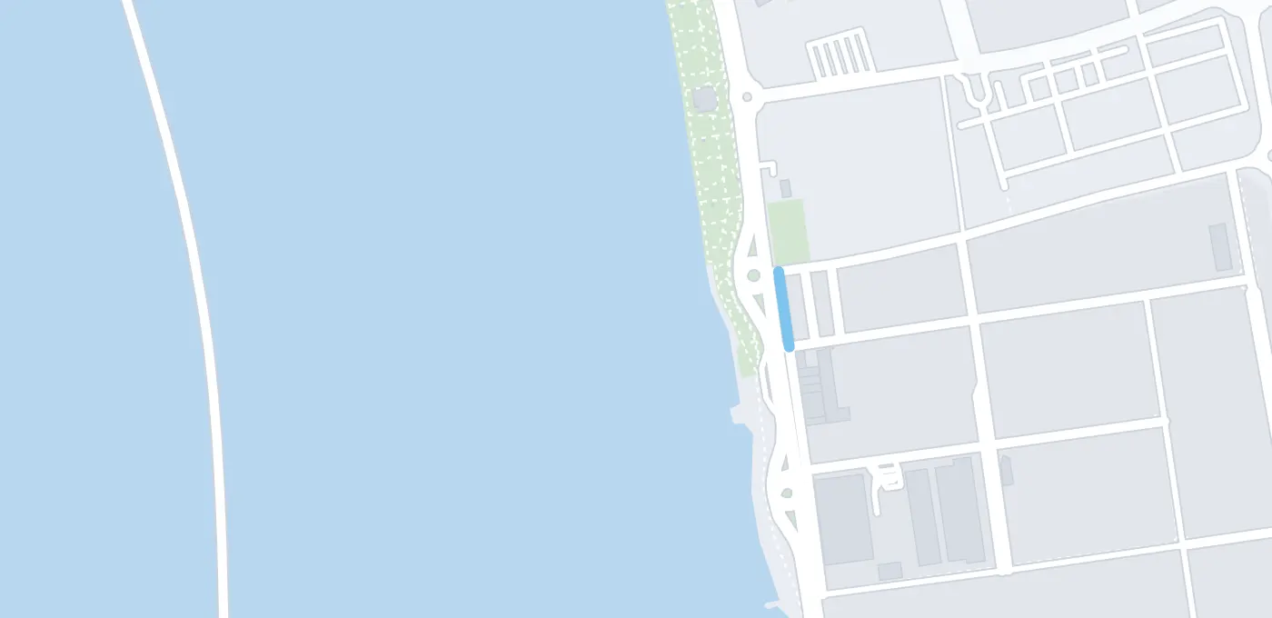 Plano de la zona de la oficina de Infonet en Huelva